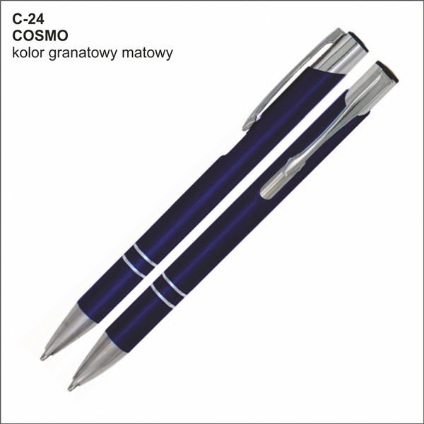 długopis COSMO granatowy