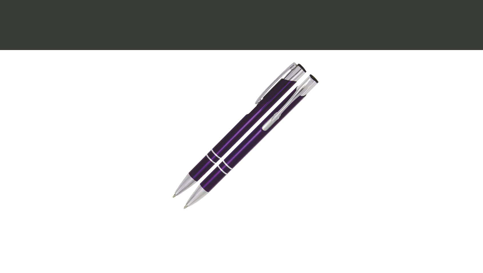 Długopis COSMO C-09 ciemnofioletowy