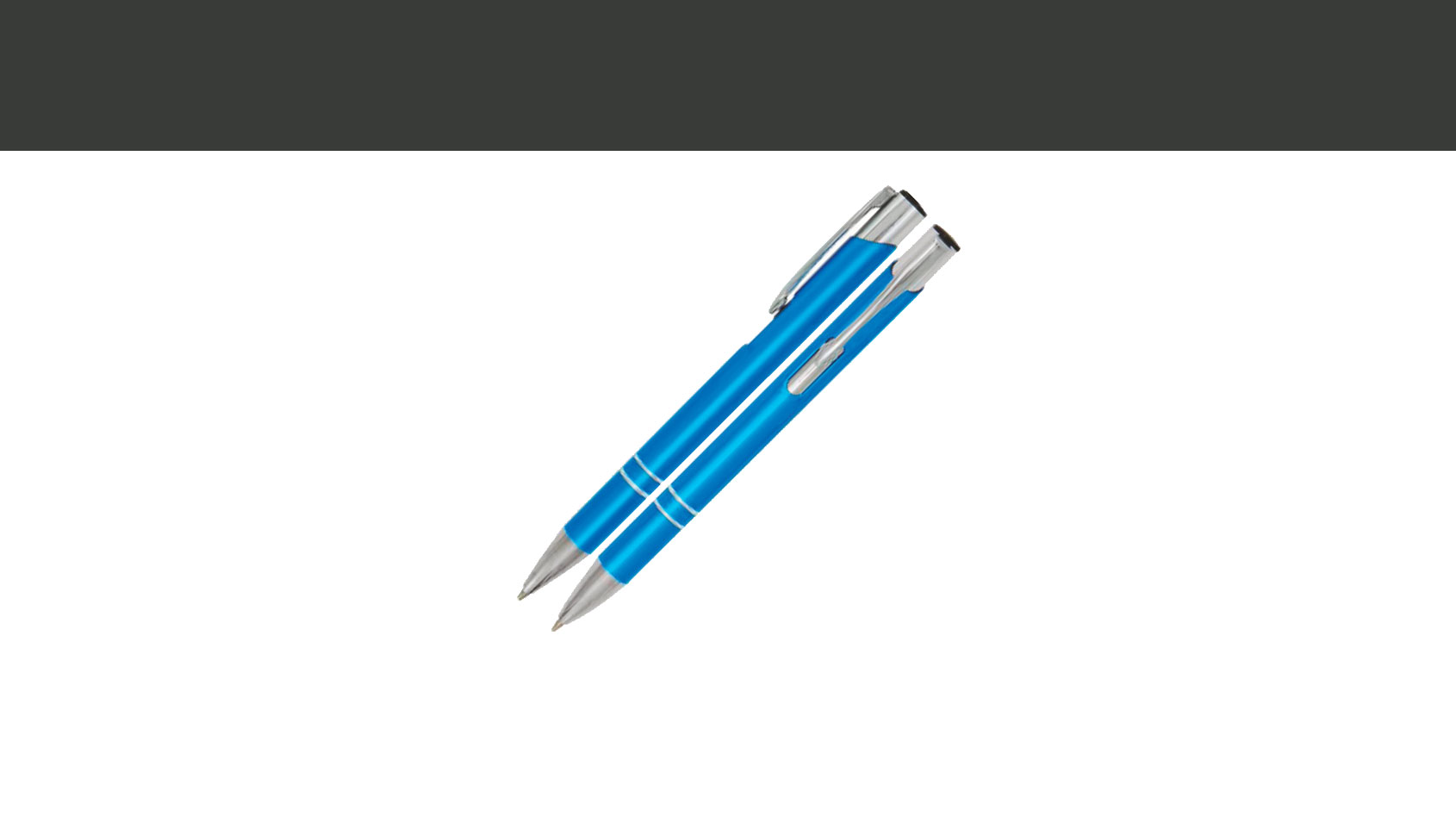 Długopis COSMO C-14 turkusowy