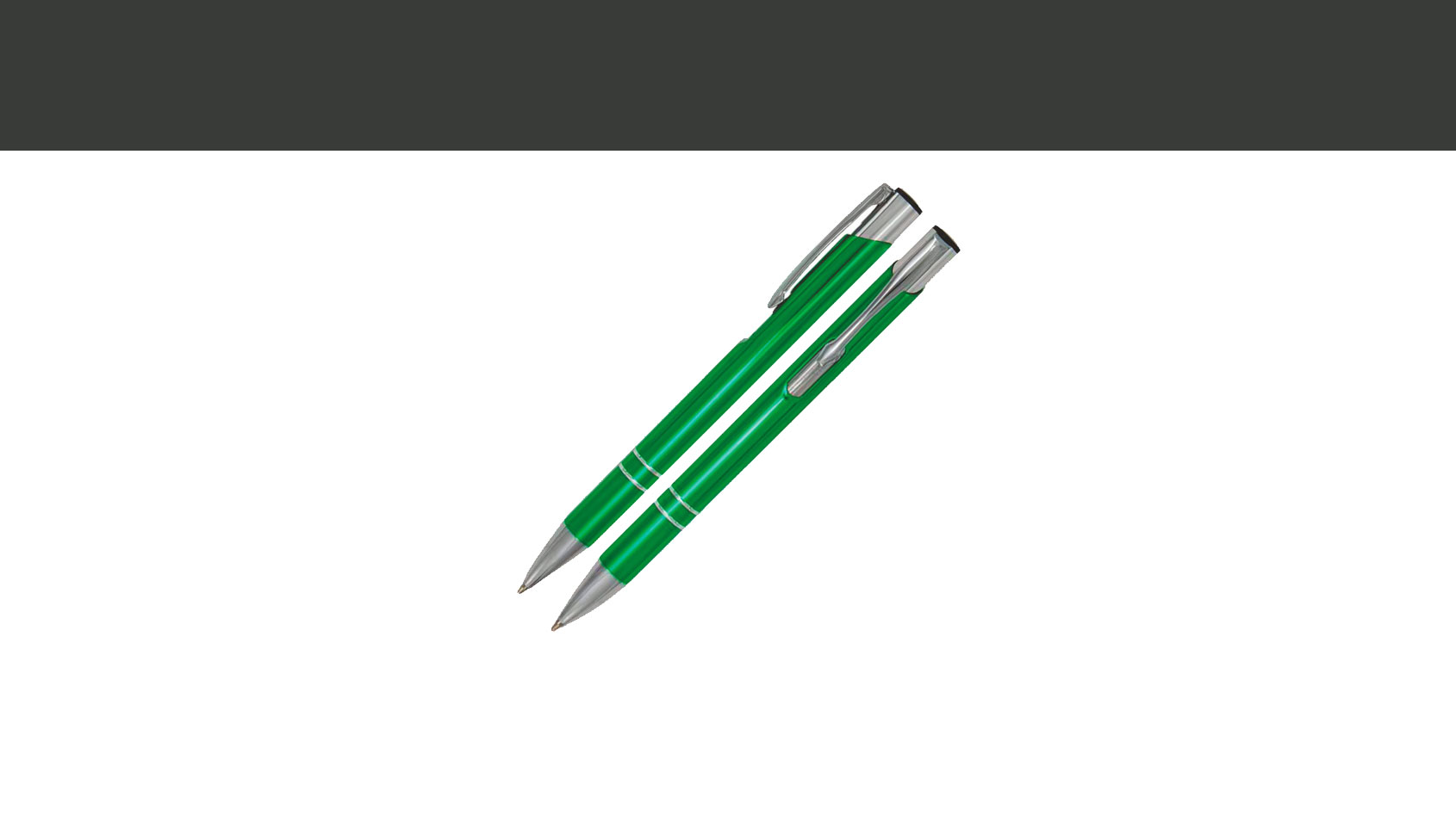 Długopis COSMO C-17 jasnozielony