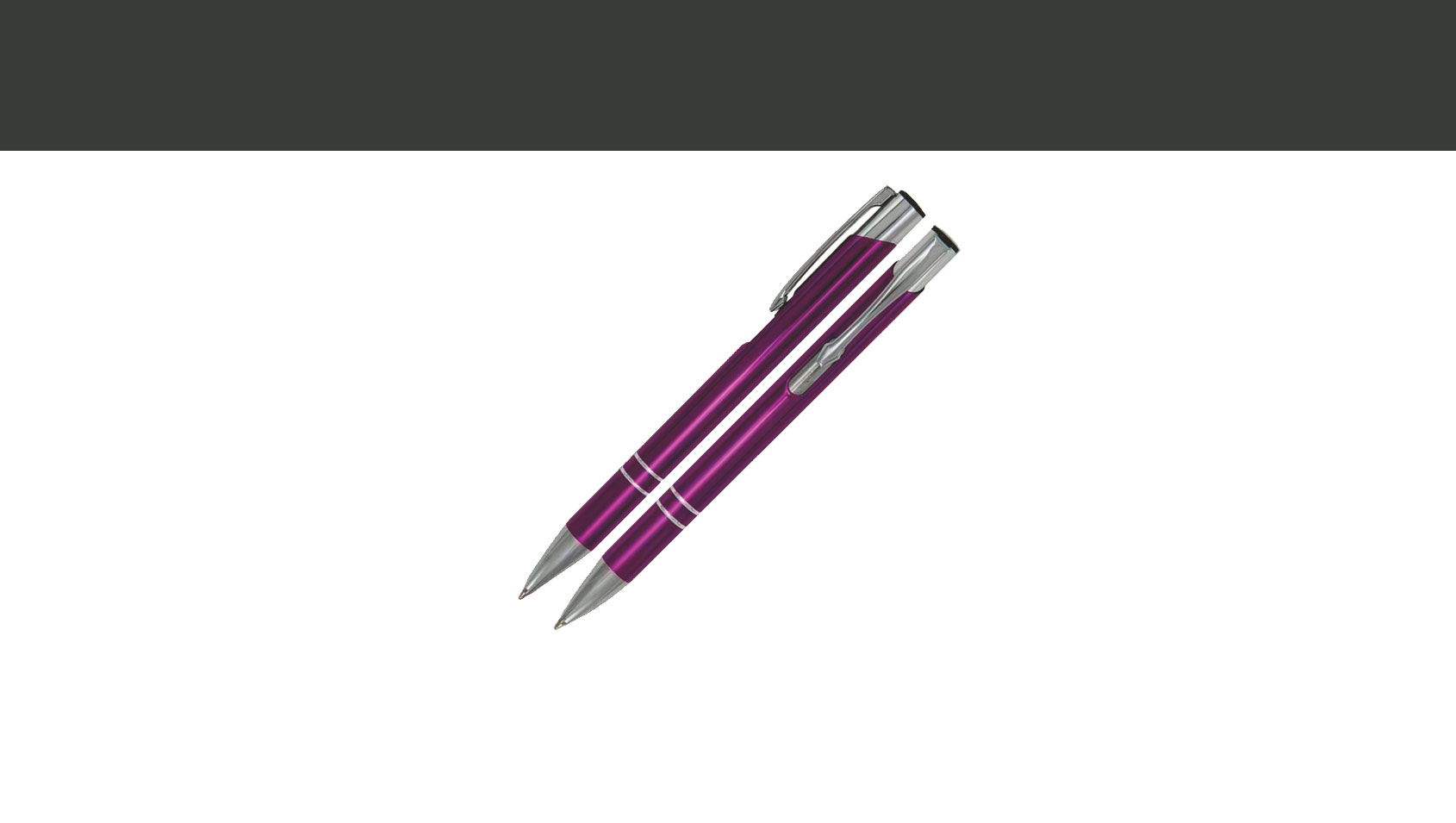 Długopis COSMO C-18 jasna purpura