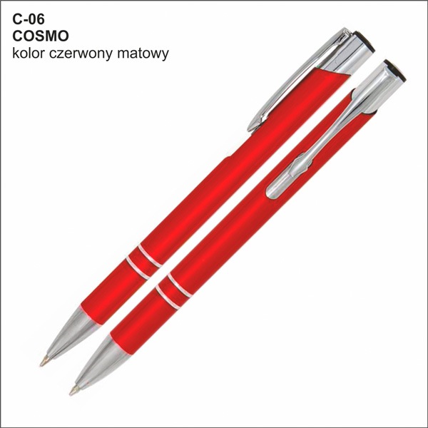 długopis COSMO czerwony