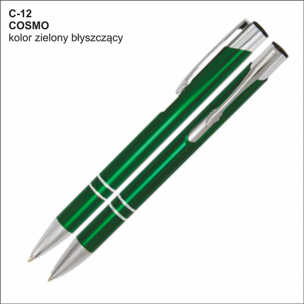 długopis COSMO zielony